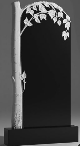 Гранит фрезерованный берёзка